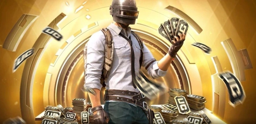 PUBG UC sotib olish interfeysi