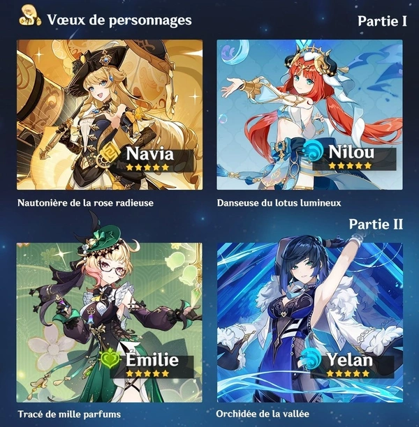 Aperçu de Genshin Impact 4.8 Bannières de personnage confirmées, deux nouveaux skins ! Et plus…
