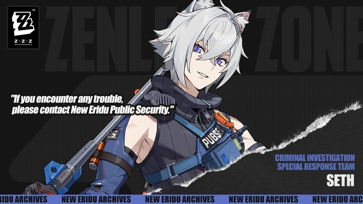 Zenless Zone Zero 1.1 New Character Seth Leaks: New Defense Character!