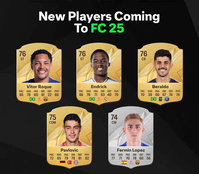 fc25 new players