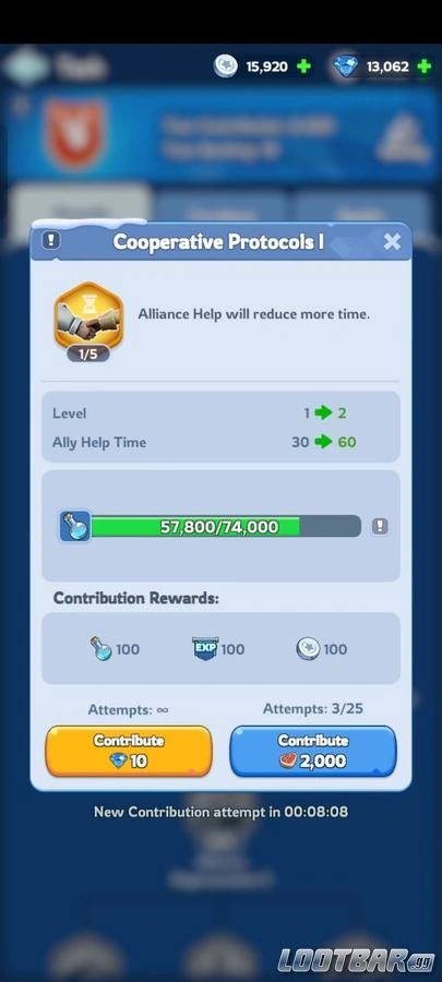 Alliance Tech Contributions