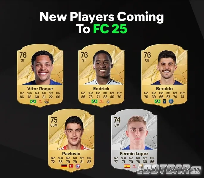 fc25 new players