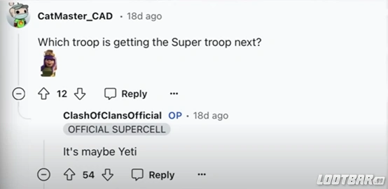 Yeti Super Troop