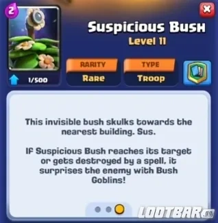 Suspicious Bush intro