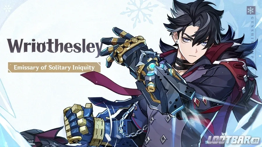 Genshin Impact 5.0 Bannière de personnage Wriothesley