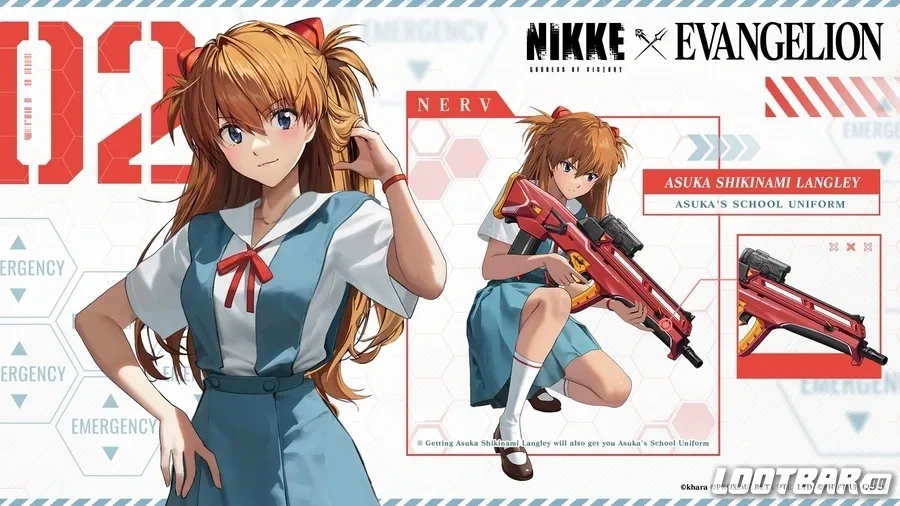 Asuka shcool uniform 