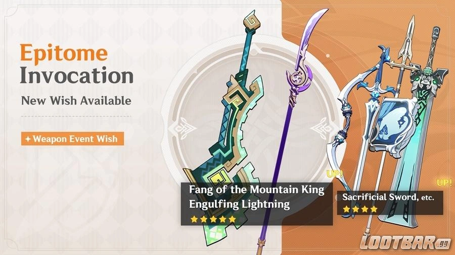 genshin 5.0 weapon banner