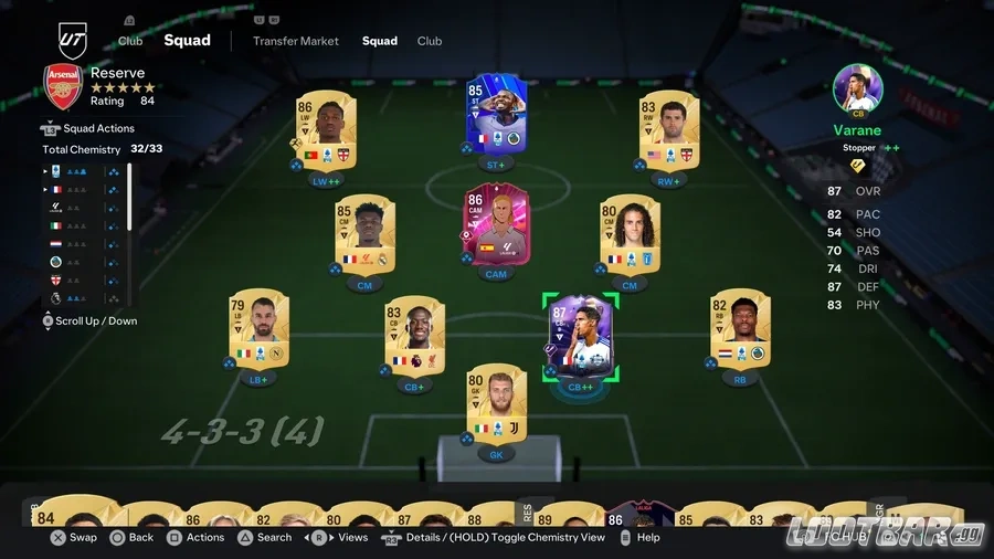 varane team