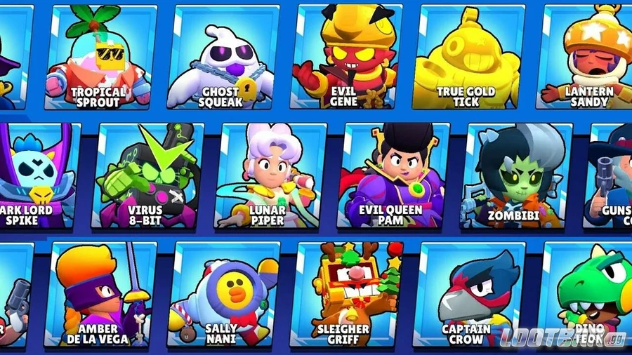 brawl stars skins