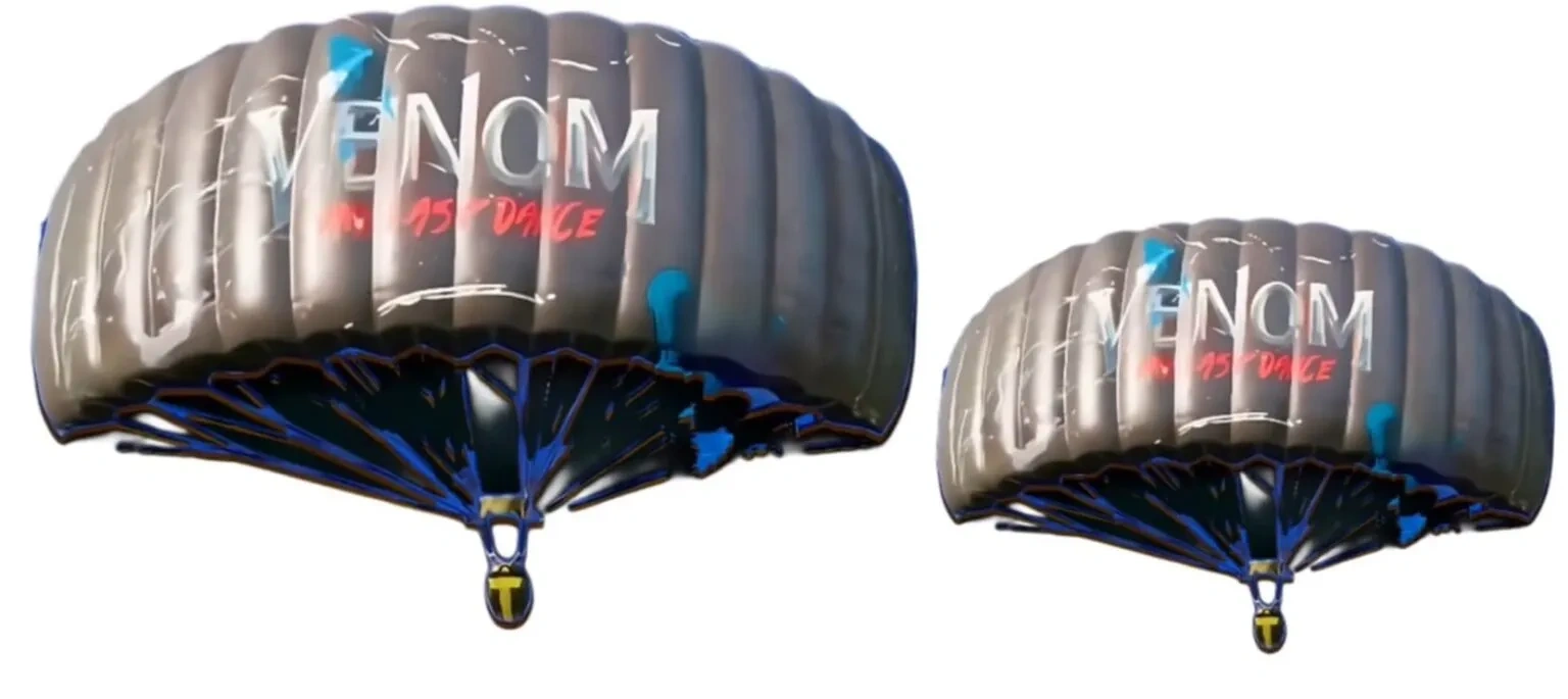 Dress Up as Venom and Deploy a Venom-Style Parachute for Your Battleground Descent