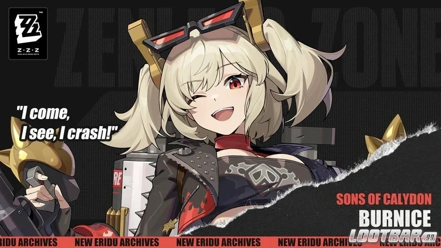 burnice official artwork