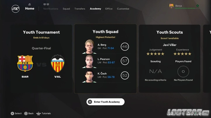 youth player