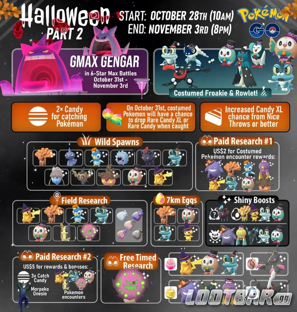 pokemon go halloween event part 2