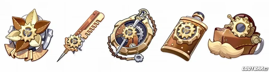 Genshin Impact Broche du chasseu