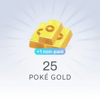 Poké Gold x25 + 1