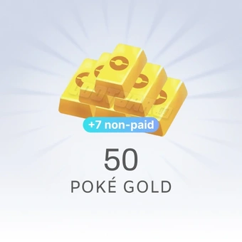 Poké Gold x50 + 7
