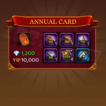 Annual Card
