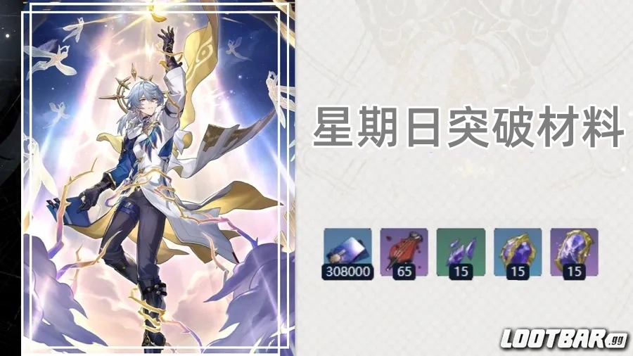 星期日突破材料
