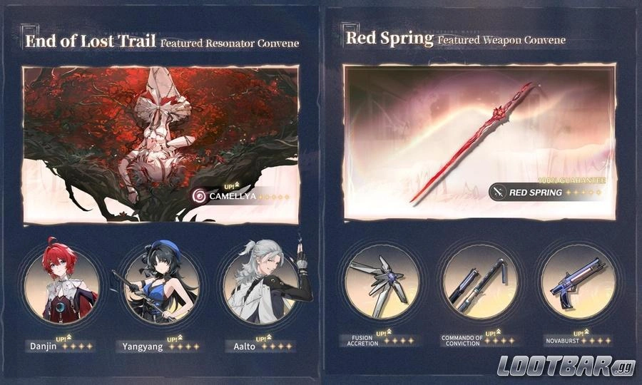 Wuthering Waves 1.4 Banners Phase 1