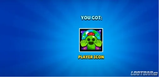 Alt-text: A player's profile with the Brawl Stars Spike profile icon.