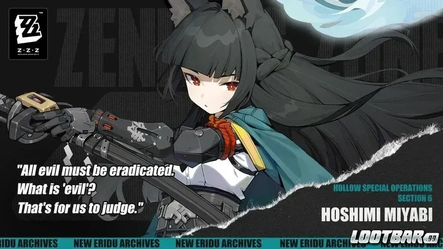zenless zone zero - hoshimi miyabi
