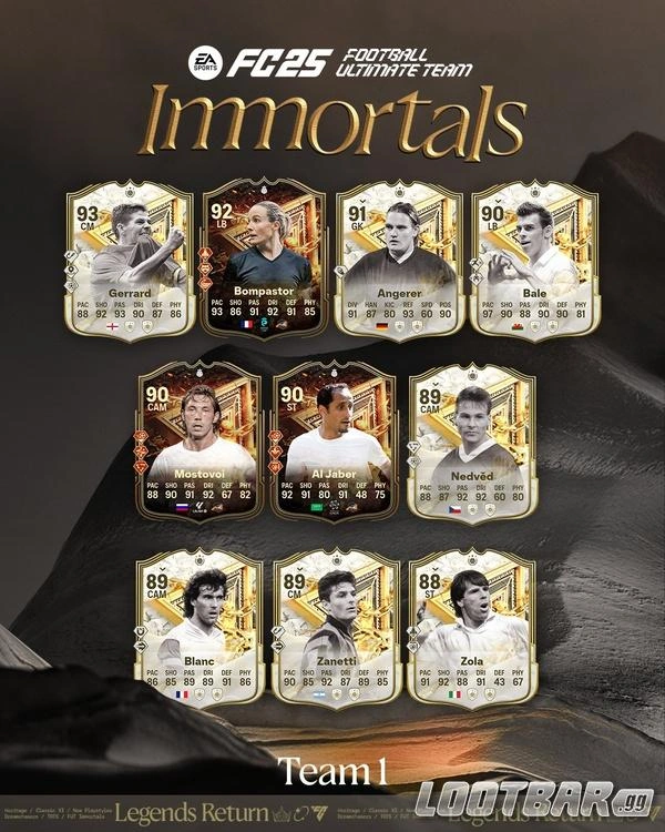 FC25 Immotrals Heroes