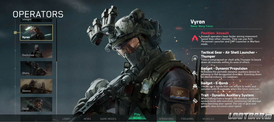 The Operator System: More Than Just Skins delta force