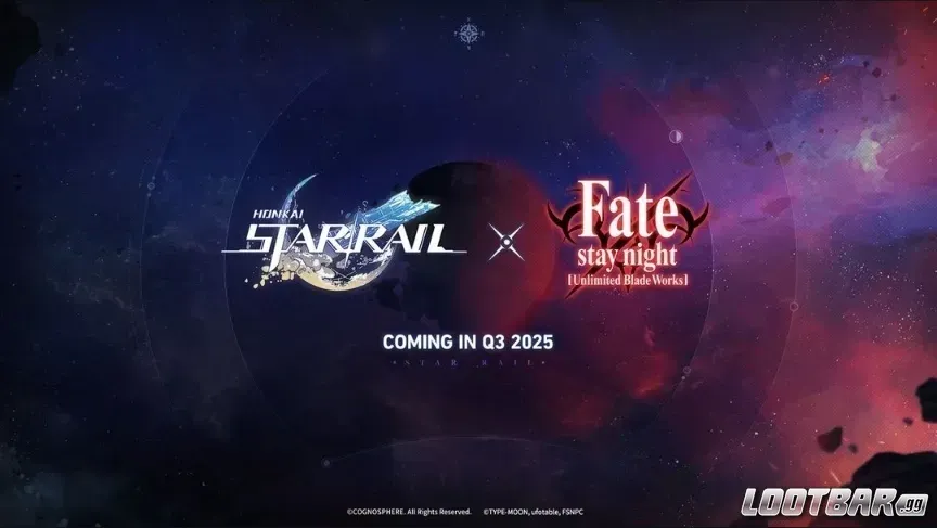 Collaboration Honkai: Star Rail & Fate/Stay Night