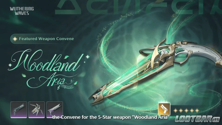 Wuthering Waves Version 2.3 Weapon Banner