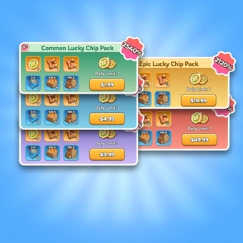 Paquetes de Fichas de la Suerte Todo en Uno | Kingshot