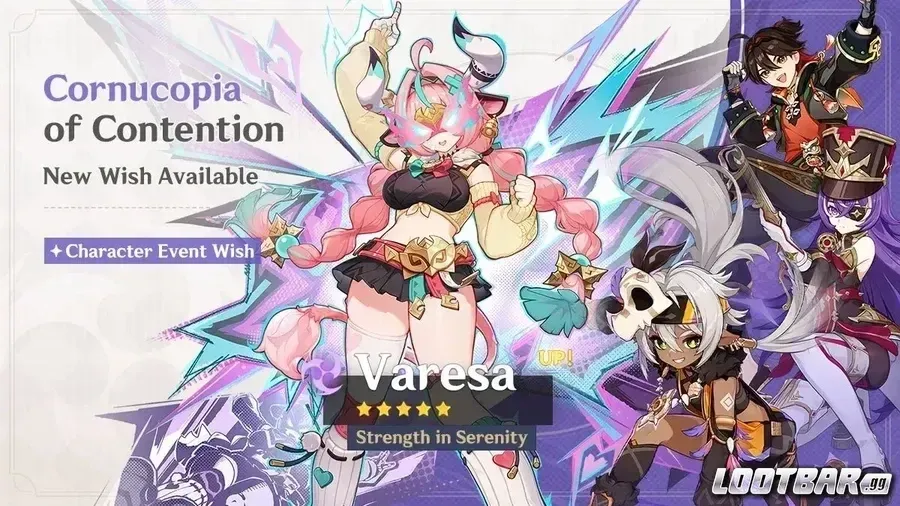 Genshin Impact - Phase 1 - Varesa Banner