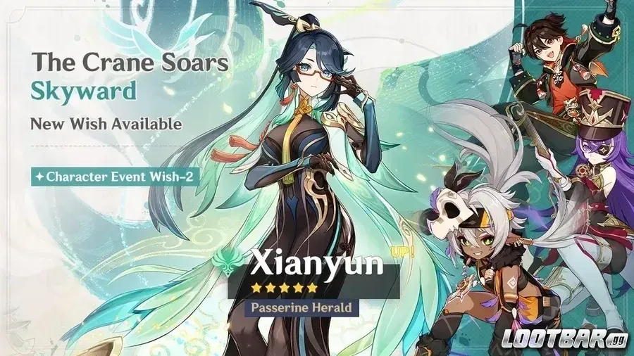 Genshin Impact - Phase 1 - Xianyun Banner
