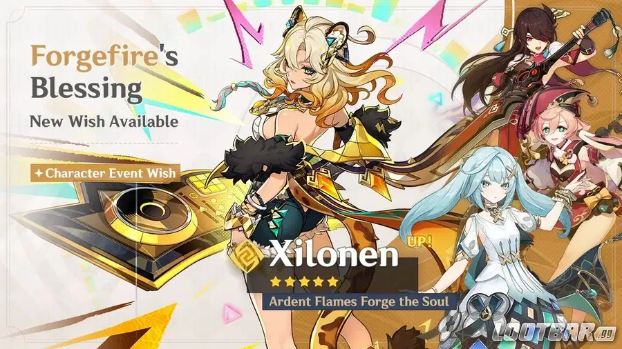 Genshin Impact 5.5 Banners - xilonen banner