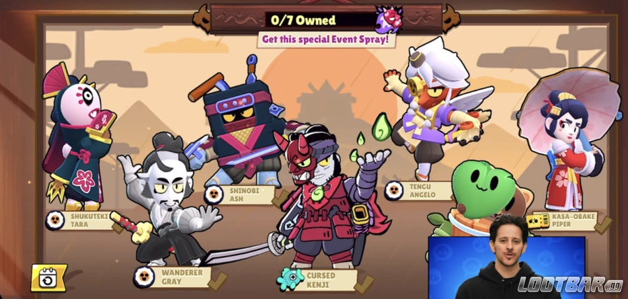 brawl stars Katana Kingdom Season