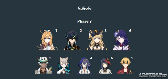 原神5.6ガチャリーク