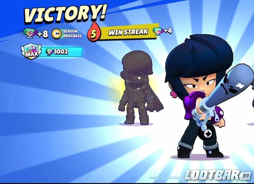 Victory screen Bibi  tier max