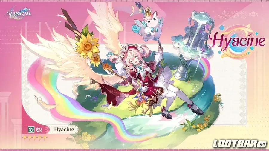 Honkai : Star Rail Hyacine Drip Marketing