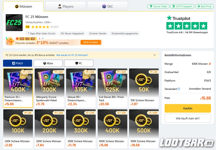 fc 25 coins