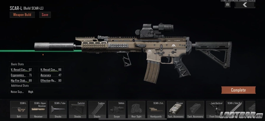 Arena Breakout SCAR-L
