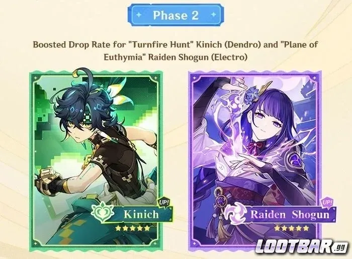 Genshin Impact V5.6 banners - Phase 2
