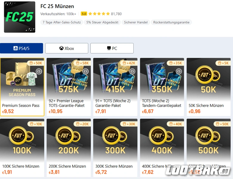 fc 25 coins