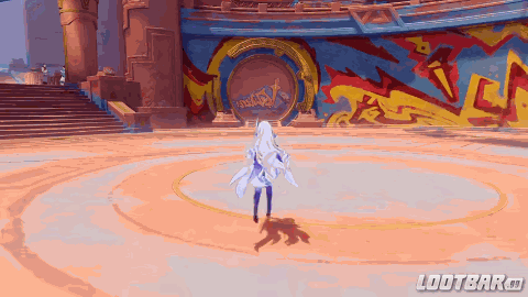 Genshin Impact Skirk Normal Attack