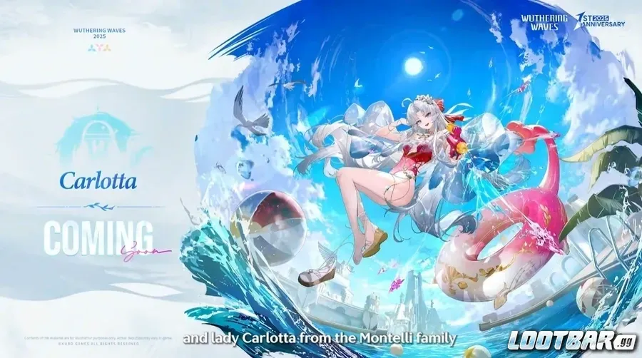 Wuthering Waves Carlotta Skin