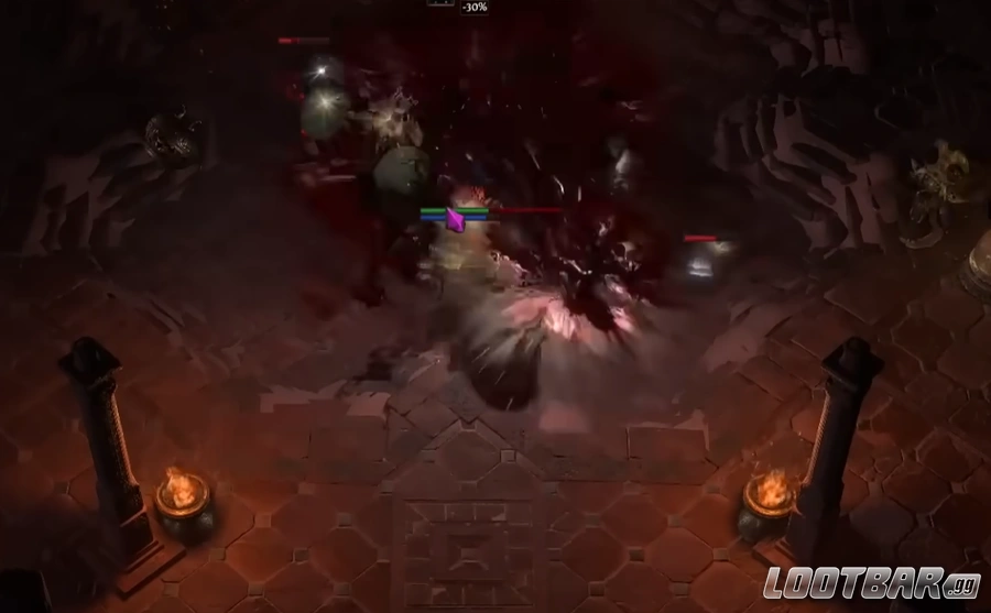 Using the Bleed Ritualist build in PoE 2.
