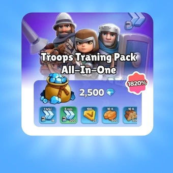 Paquete de Entrenamiento de Tropas Todo en Uno | Kingshot