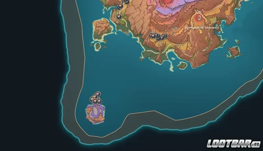 Lieux de collecte de Floraigemme brise-ciel
