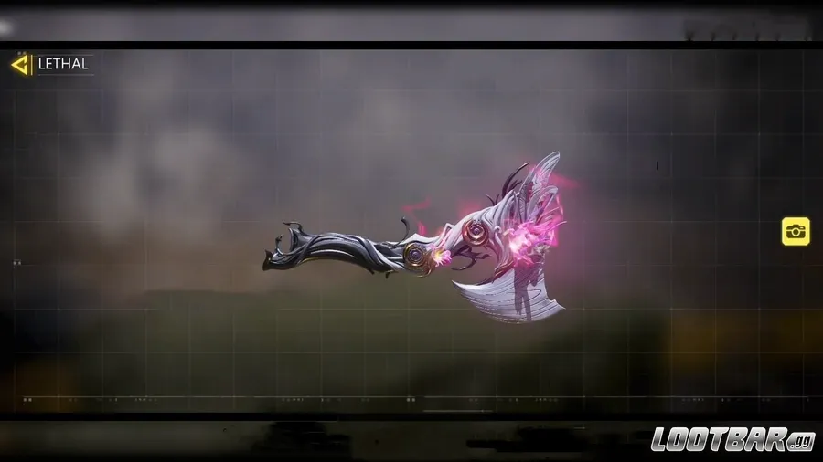 Combat Axe - Poisoned Petals