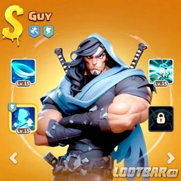 S Rank hero Guy in Dark War Survival