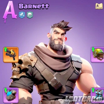 A Rank hero Barnett in Dark War Survival