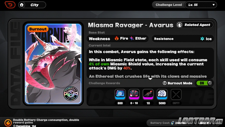 Miasma Ravager -Avarus